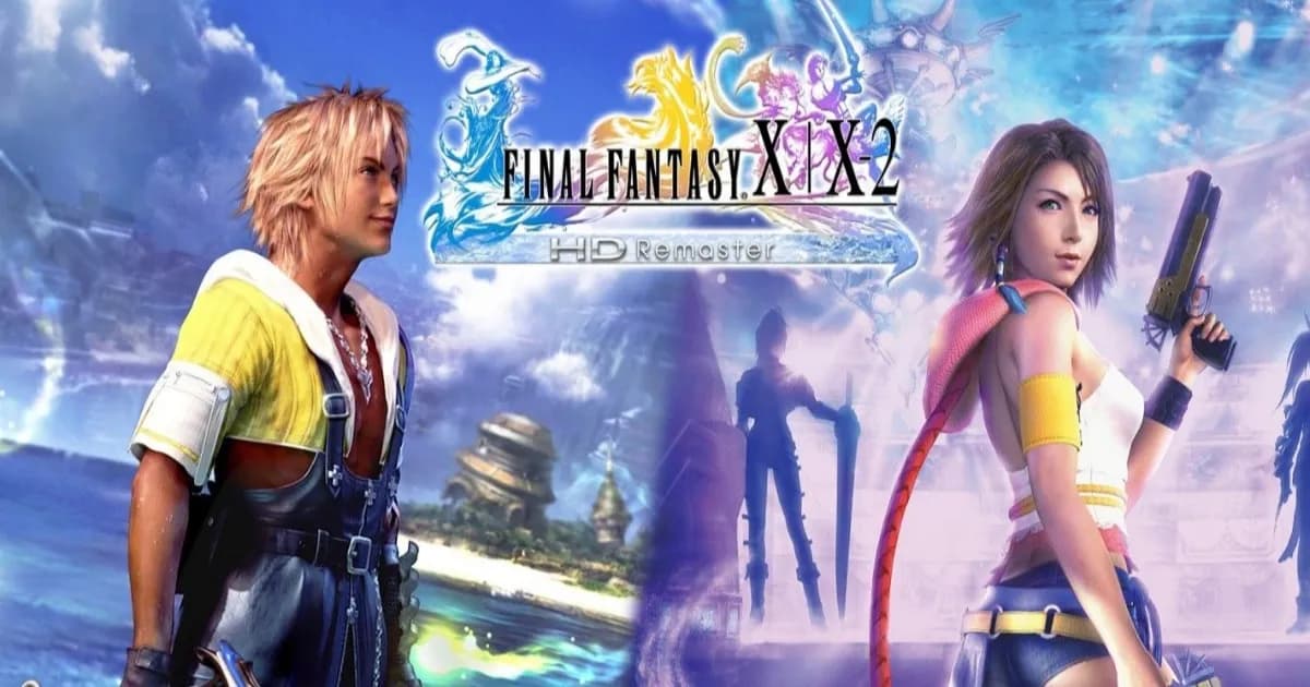 Banner art untuk Final Fantasy X dan X2 di Nintendo Switch 2.