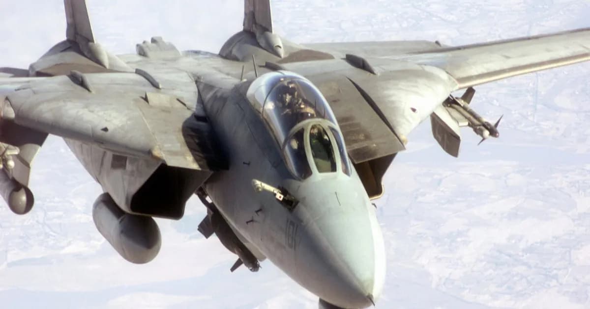 Replika FPGA F-14 Tomcat CADC sedang diuji menggunakan model cetak 3D berskala