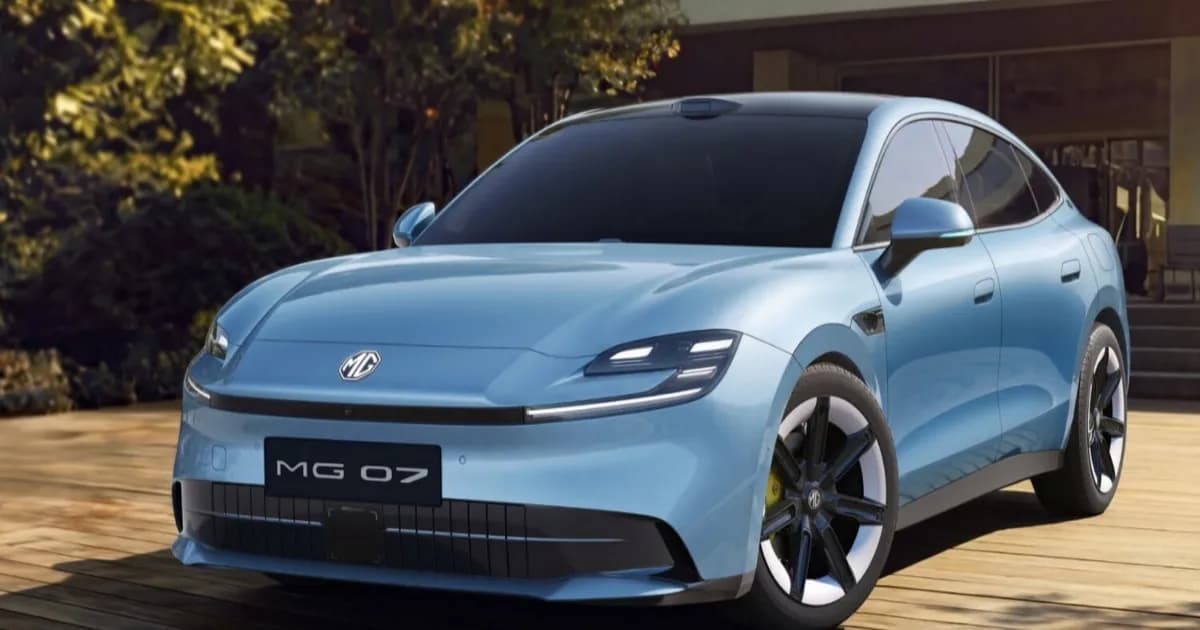 MG 07 liftback listrik mulai pre-sale di China dengan harga terjangkau dan jarak tempuh 845 km