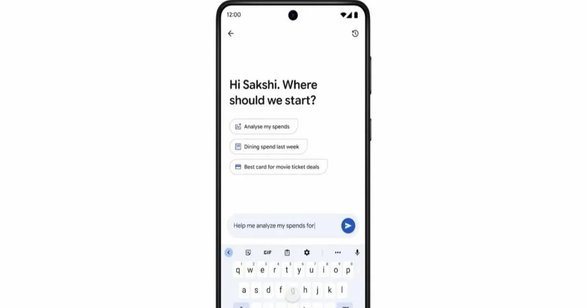 Tampilan antarmuka Google Pay dengan fitur Ask Google Pay yang ditenagai Gemini