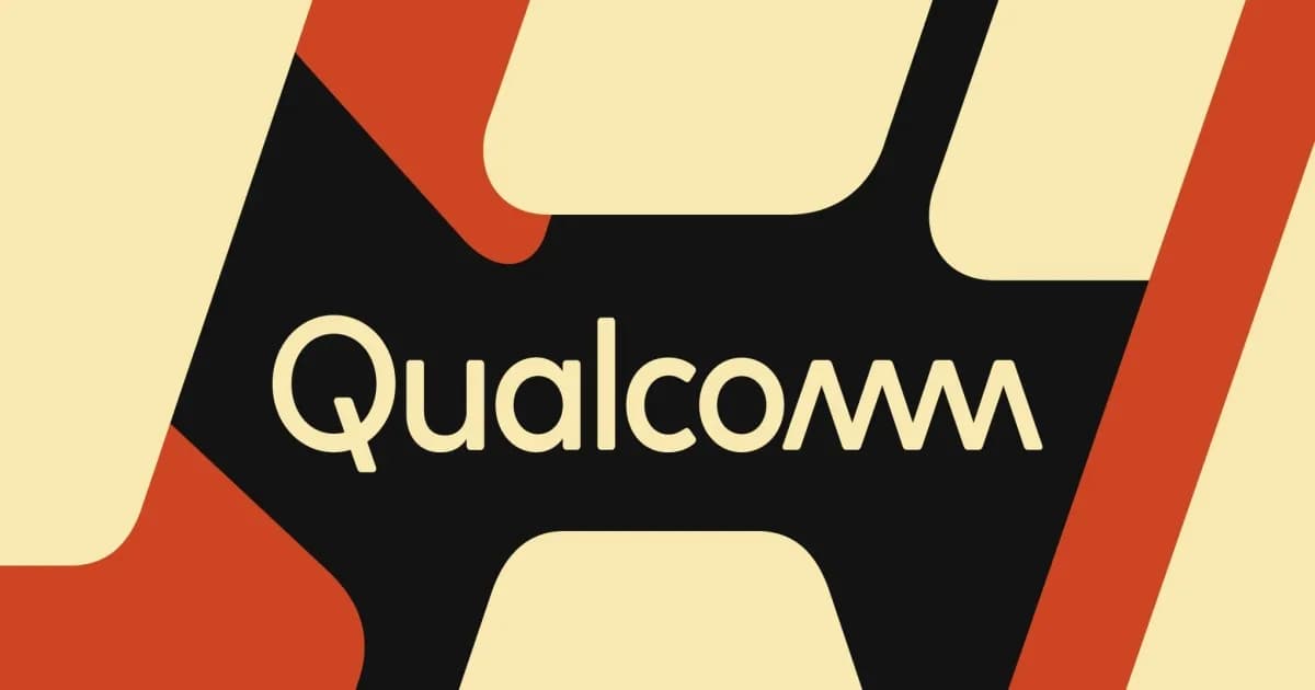 Grafik penurunan pendapatan bisnis ponsel Qualcomm year-over-year