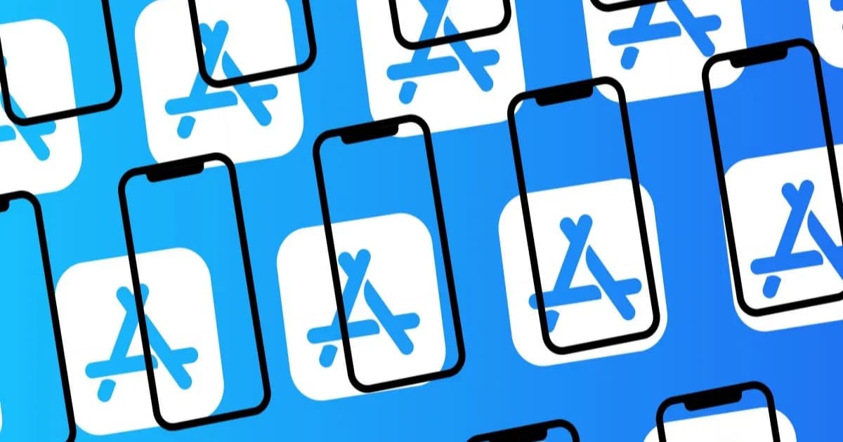 Grafik pertumbuhan pendapatan layanan Apple yang menunjukkan penurunan dari ekspektasi analis