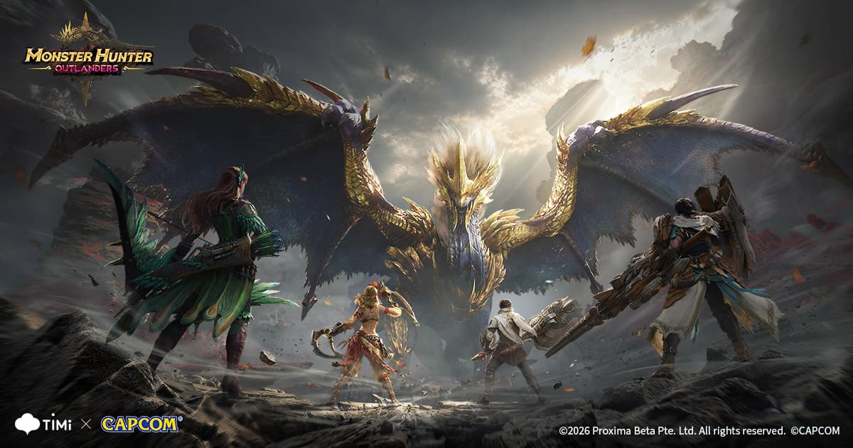 Monster Hunter Outlanders Ungkap Elder Dragon Baru Ruger Aidal di gamescom 2026