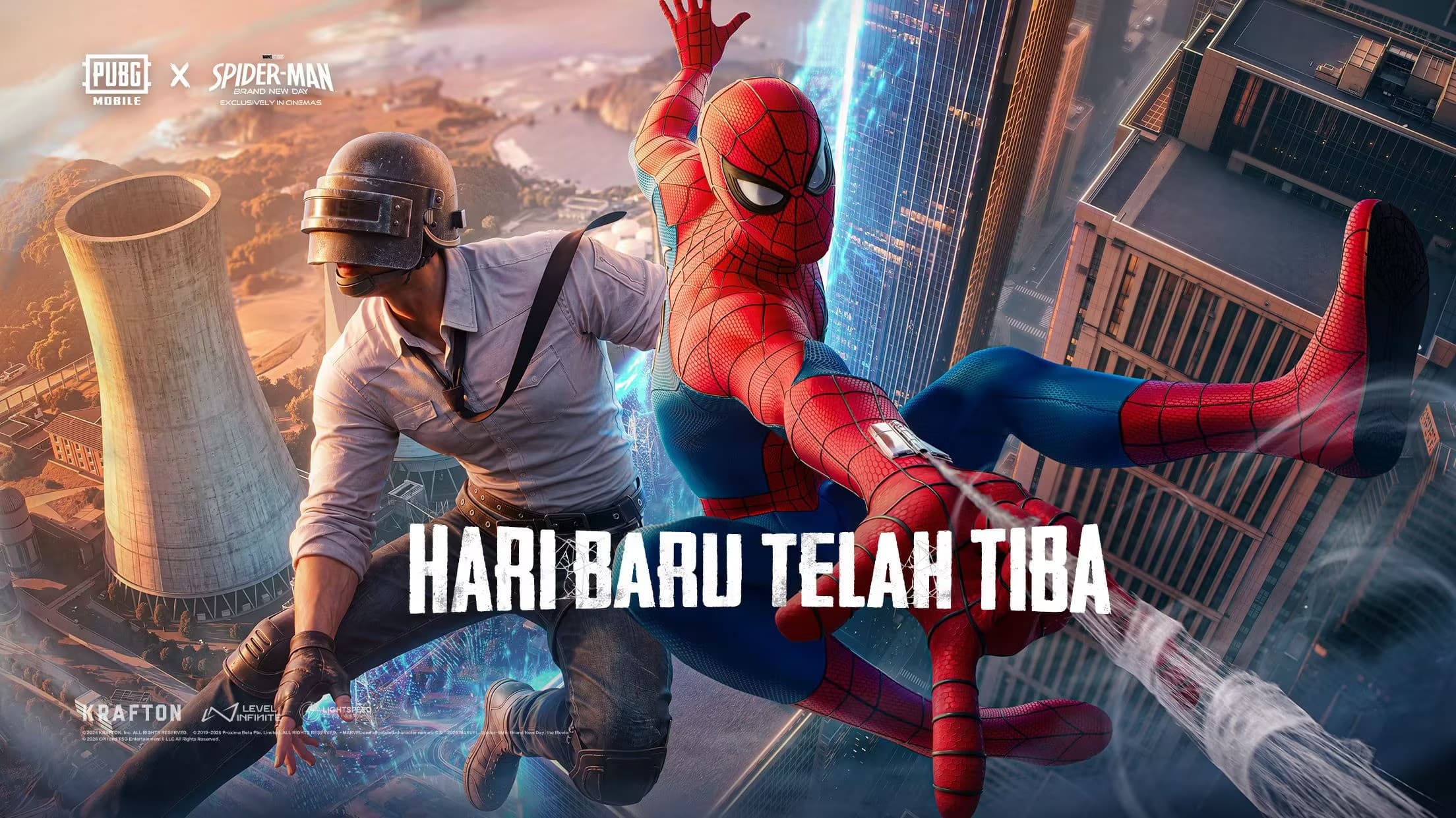 PUBG Mobile Kolaborasi dengan Spider-Man: Brand New Day, Ini Fiturnya