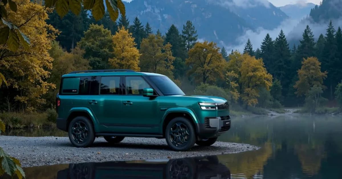 BYD Ti 7 SUV plug-in hybrid tujuh kursi tampak samping