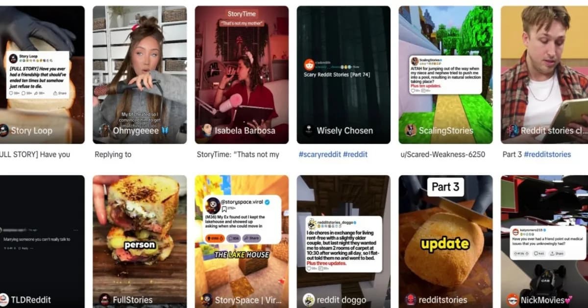 Ilustrasi fitur video baru Reddit ala TikTok untuk menonton cerita viral dalam format video pendek