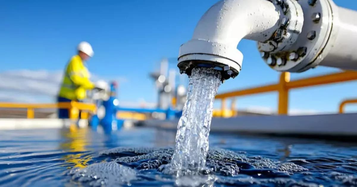 Ilustrasi serangan siber terhadap infrastruktur sistem air minum di Minnesota