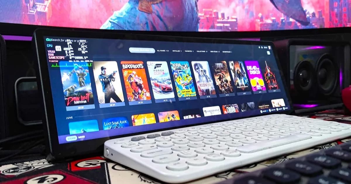 Perbandingan antarmuka SteamOS dan Windows 11 untuk gaming