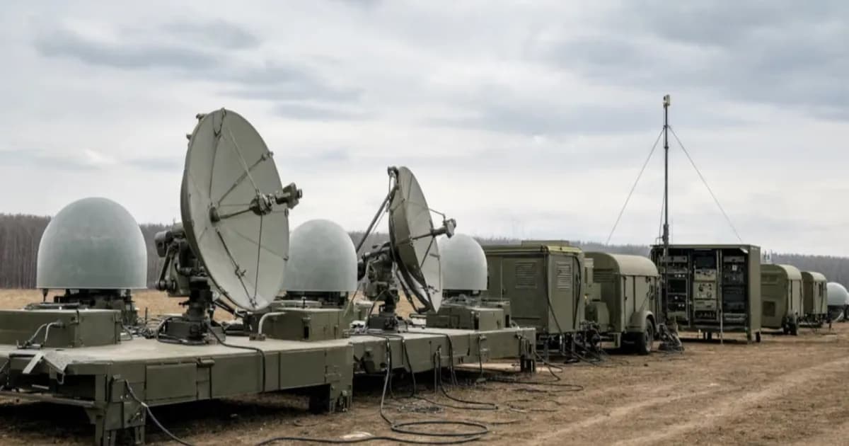 Sistem perang elektronik Volna Kupol Garant Rusia yang dirancang untuk mengganggu komunikasi satelit Starlink