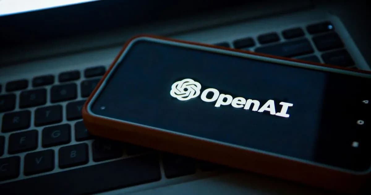 Ilustrasi logo OpenAI dan Apple dalam sengketa hukum mengenai informasi rahasia perusahaan