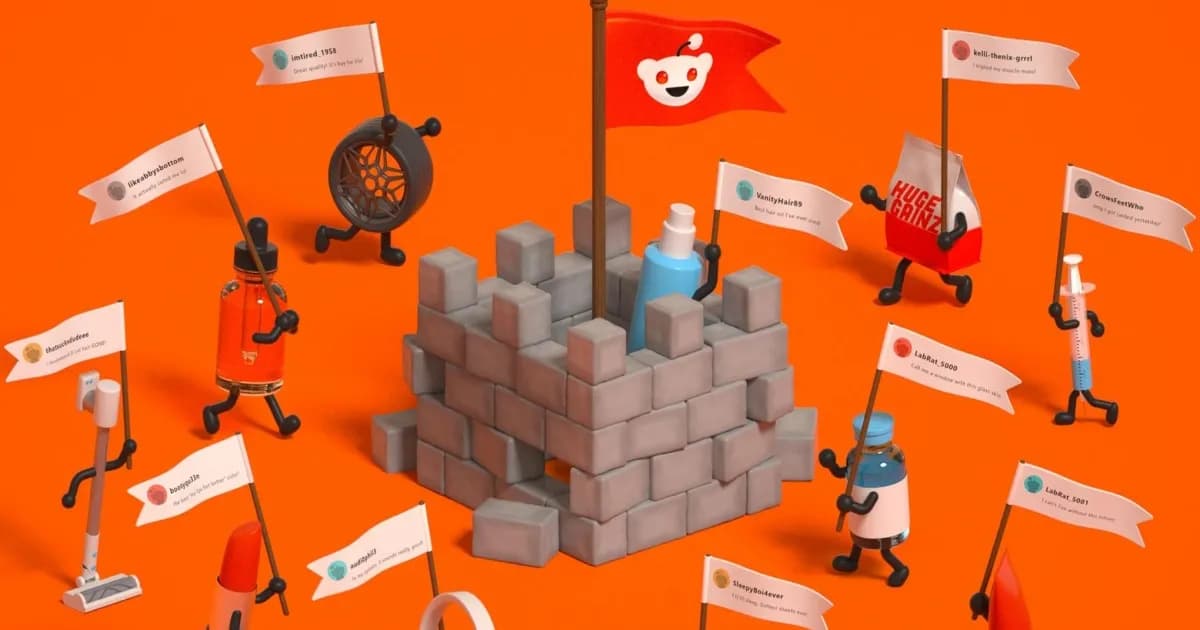 Ilustrasi moderator Reddit melawan spam dan promosi terselubung untuk manipulasi AI search