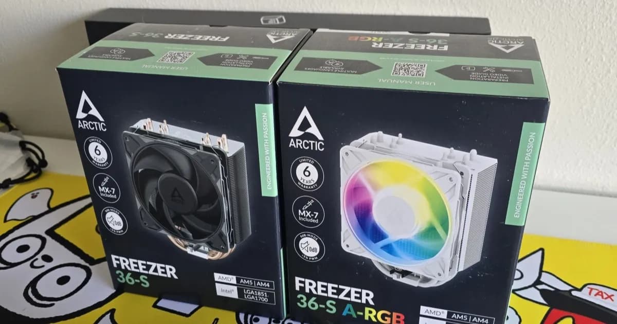 Arctic Freezer 36-S pendingin CPU dual tower