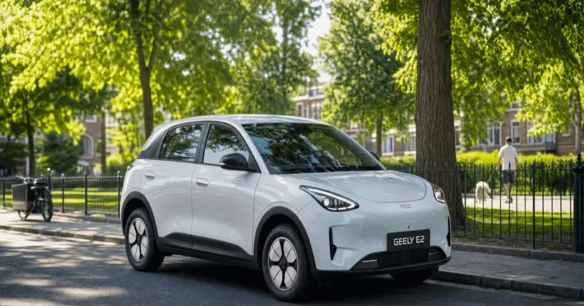 Geely E2 electric hatchback mulai terima pesanan di Eropa dengan harga 22.490 USD