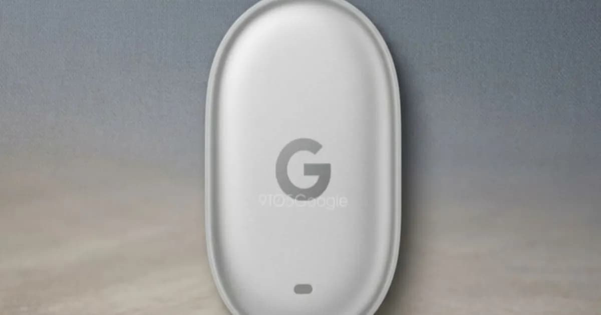 Ilustrasi Pixel Tag Google dengan perbandingan harga terhadap Apple AirTag
