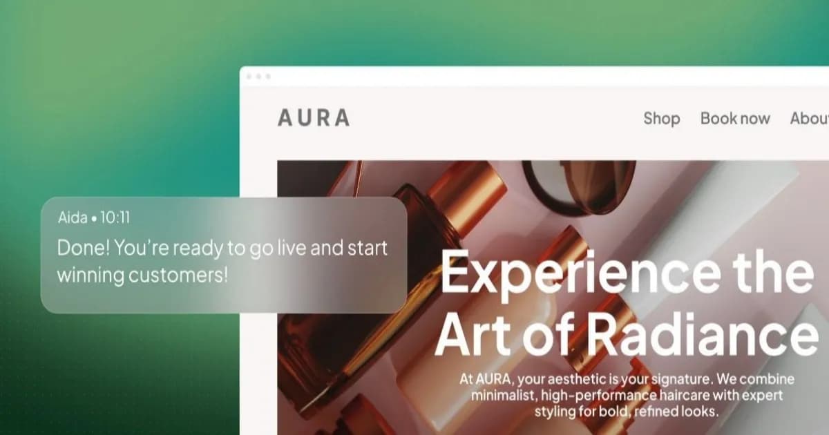 One.com Aida AI website builder all-in-one