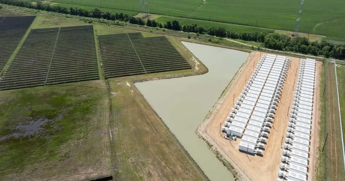 Tesla Megapack Ørsted Texas proyek penyimpanan energi baterai