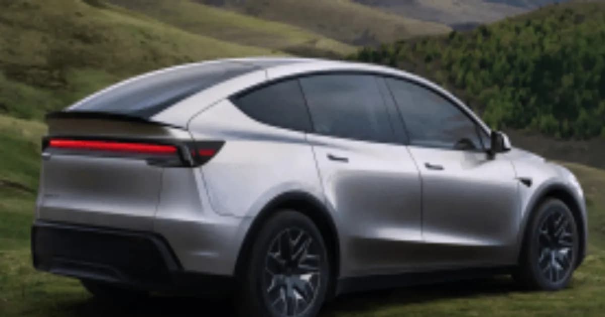 Ilustrasi kendaraan Tesla Model Y yang menjadi sorotan dalam sengketa program diskon EV di Manitoba, Kanada