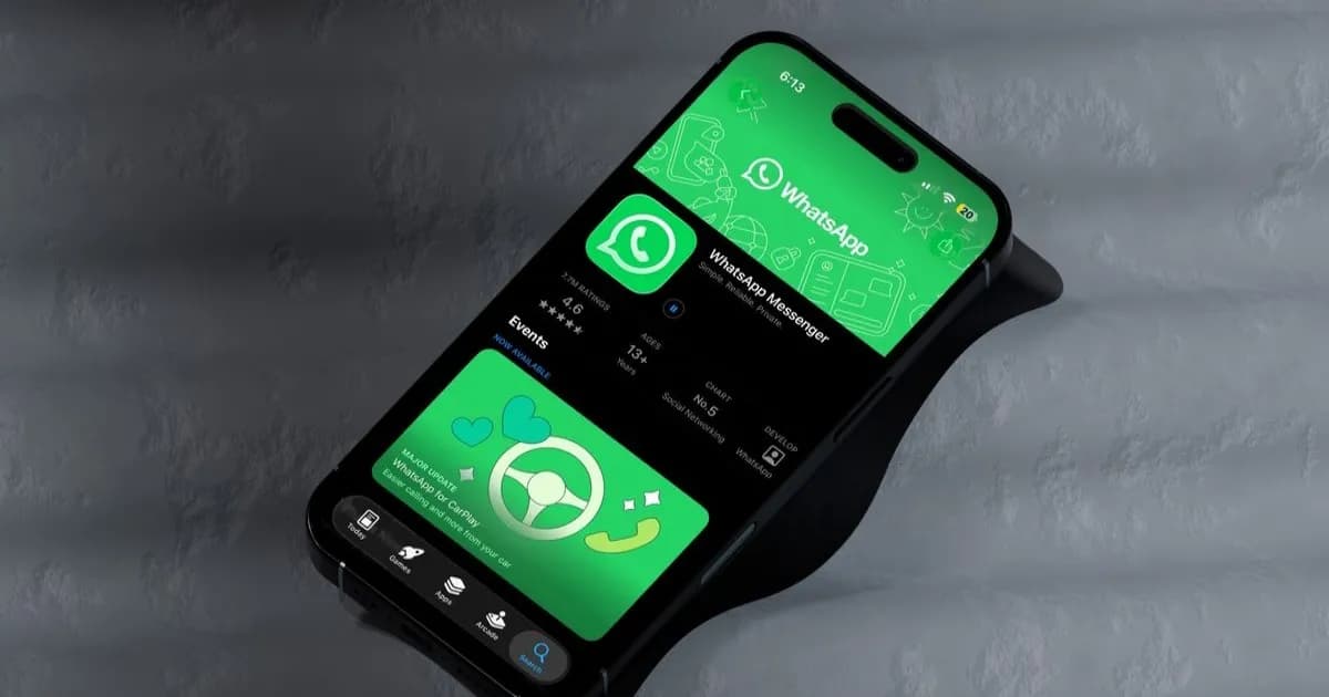 Tampilan fitur label AI yang sedang dikembangkan WhatsApp untuk konten Channel
