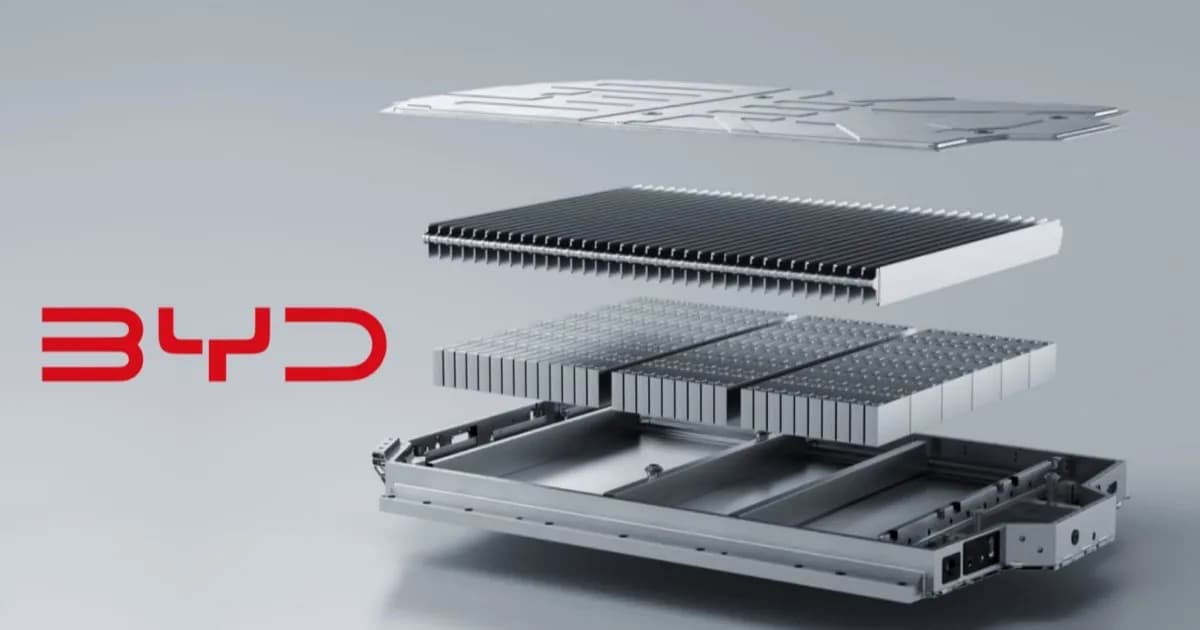 Ilustrasi paten baterai solid-state BYD dengan teknologi katoda dual-elektrolit