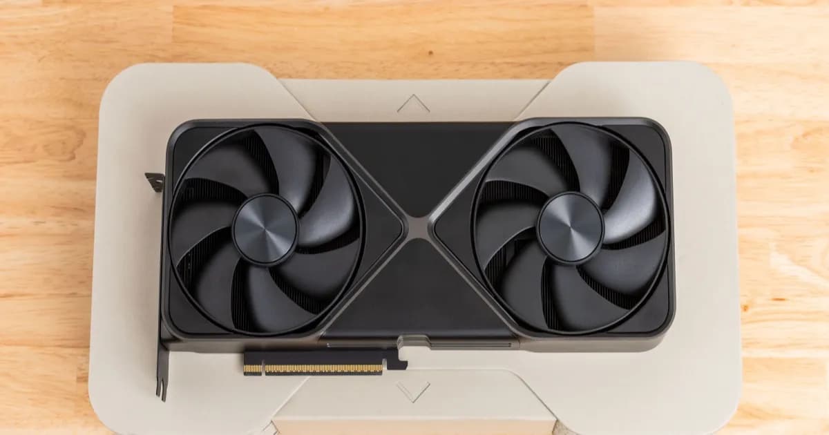 Ilustrasi kenaikan harga GPU Nvidia GeForce RTX 50-series Blackwell di Amerika Serikat