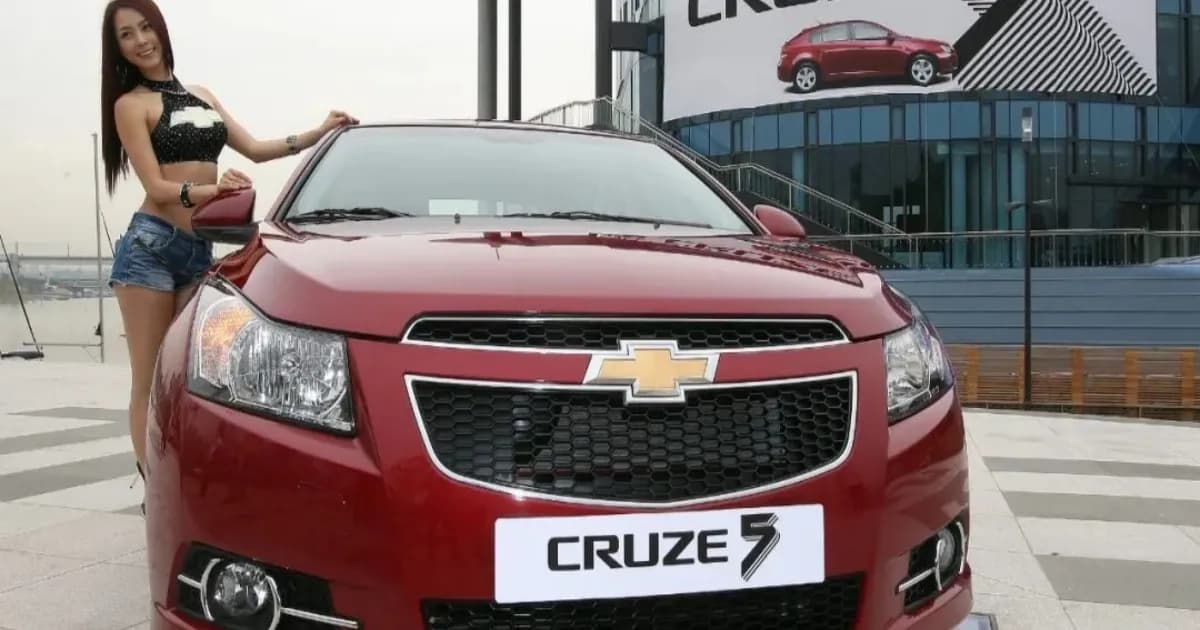 Chevrolet Cruze yang pernah menjadi model populer di China sebelum penurunan penjualan