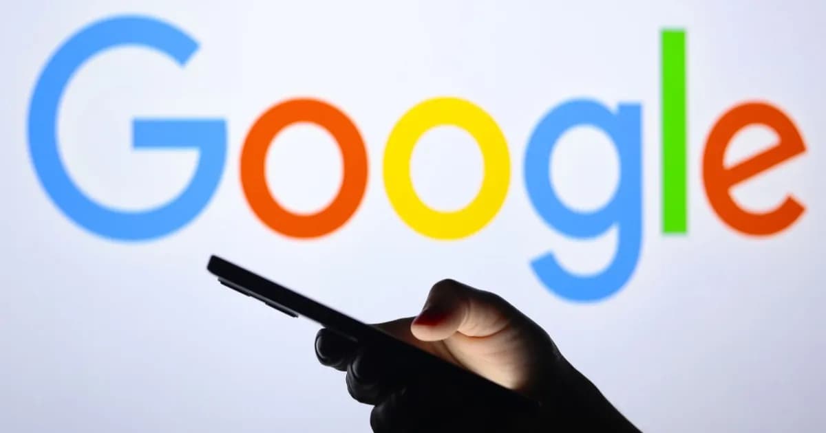 Tampilan halaman depan Google dengan pintasan AI Mode menggantikan tombol Search