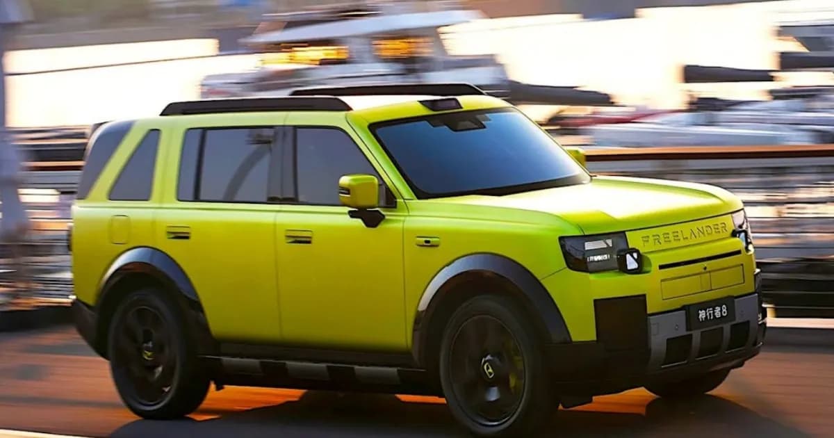 Freelander 8 SUV retro Chery-JLR dengan interior mewah dan kursi Zero gravity