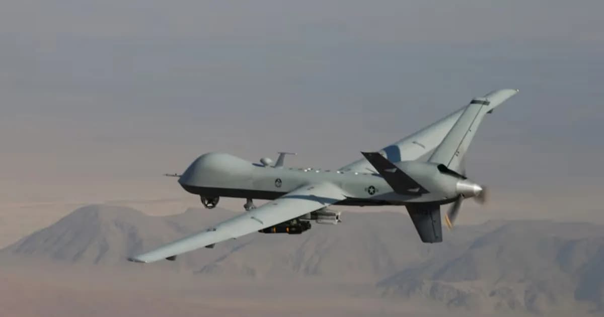 Drone MQ-9 Reaper milik Angkatan Udara AS yang hancur dalam konflik dengan Iran