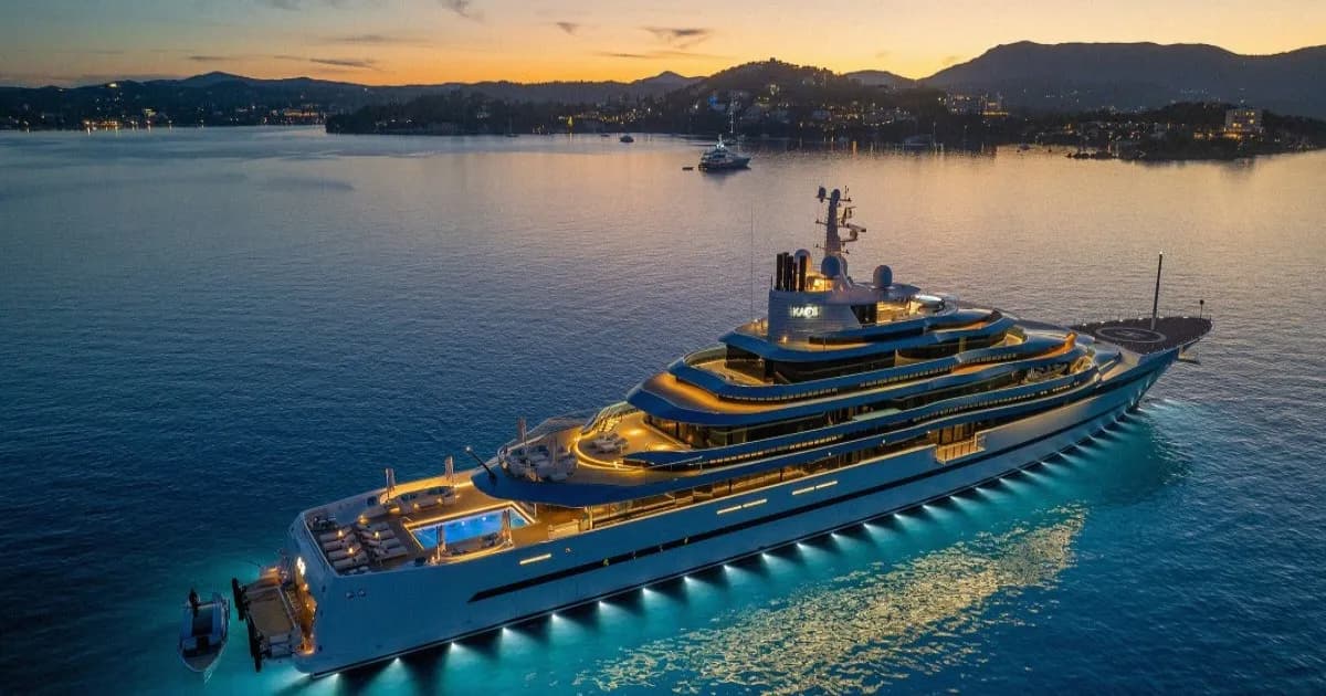 Foto kapal pesiar super mewah yang menjadi incaran para miliarder teknologi baru.