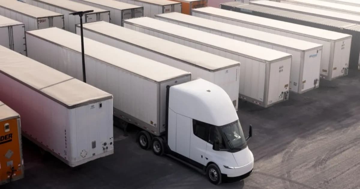 Tesla Semi truk listrik berat yang akan ditambahkan ke armada Einride