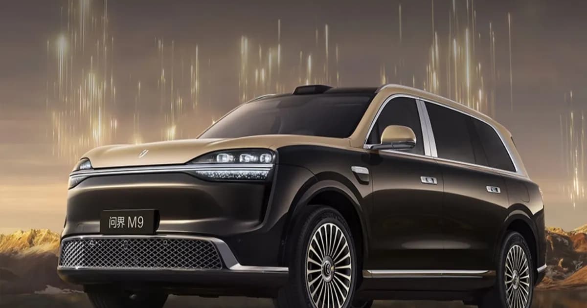 Aito M9 SUV mewah dari HIMA dengan tenaga 890 hp