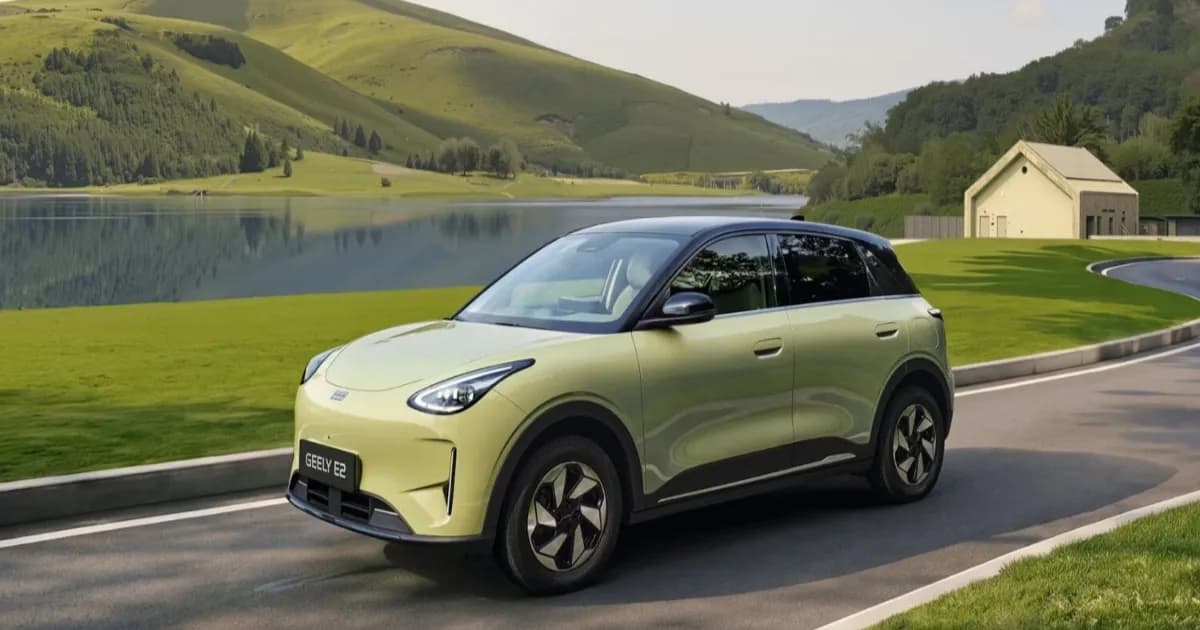 Geely E2 electric hatchback akan tiba di dealer Benelux pada 11-12 September 2026
