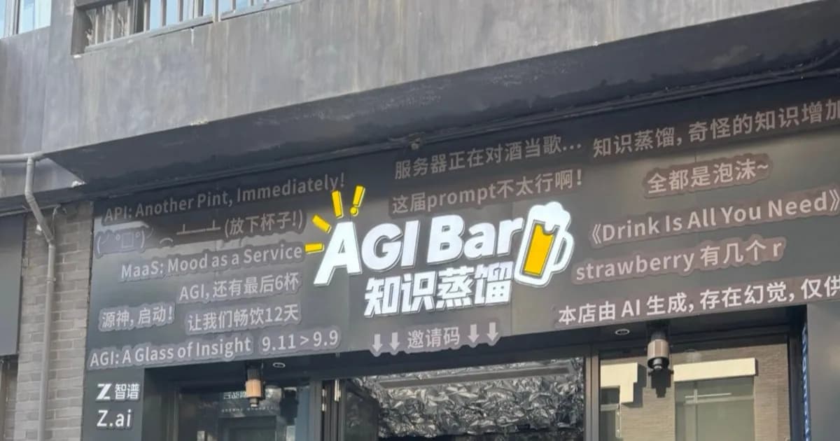 Bar AI di Beijing menyajikan minuman dengan token DeepSeek gratis dari dua unit Nvidia DGX Spark