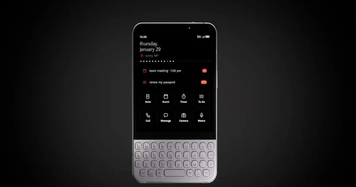 Minimal Phone 2 dengan layar AMOLED 90Hz dan keyboard fisik