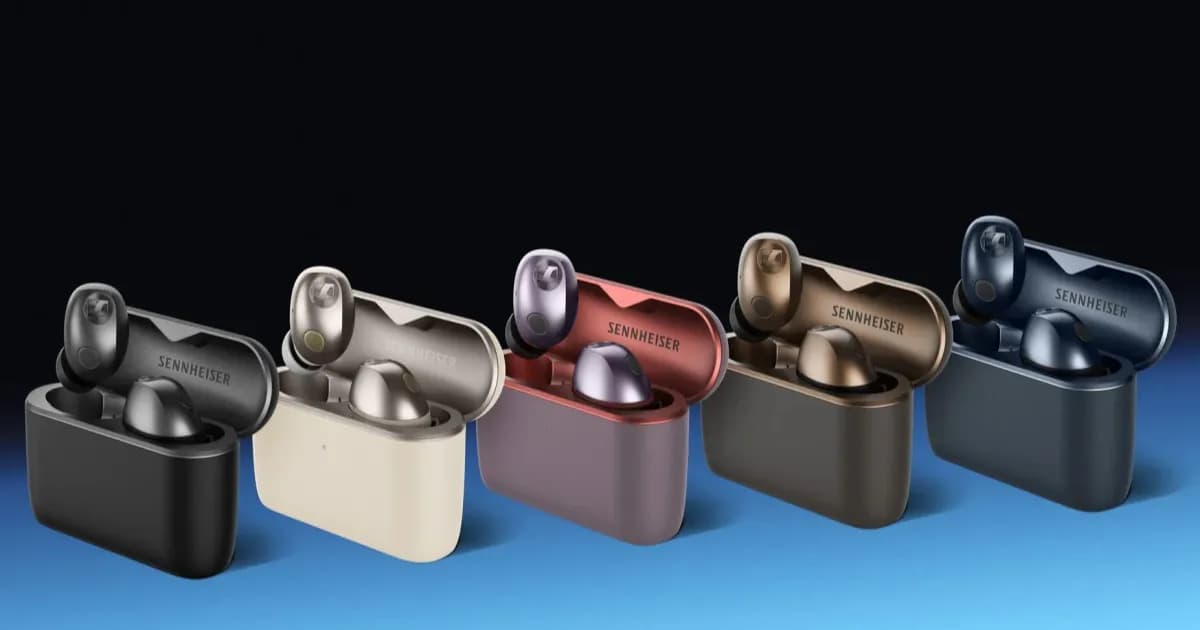 Sennheiser Momentum True Wireless 5 earbuds flagship dengan fitur baterai yang dapat diganti pengguna dan driver TrueResponse 7mm