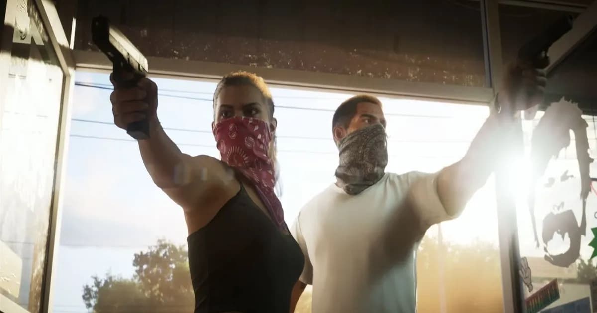 Ilustrasi bocoran gameplay GTA VI dari hacker Cyberleek