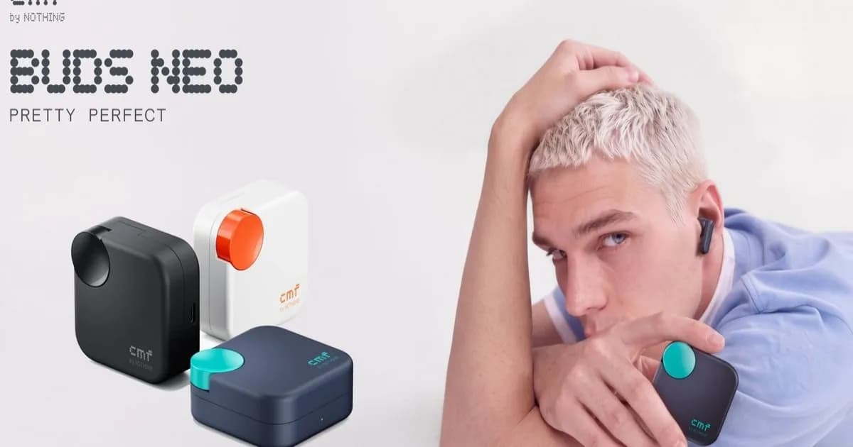 CMF Buds Neo earbuds murah dengan active noise cancellation dari CMF by Nothing