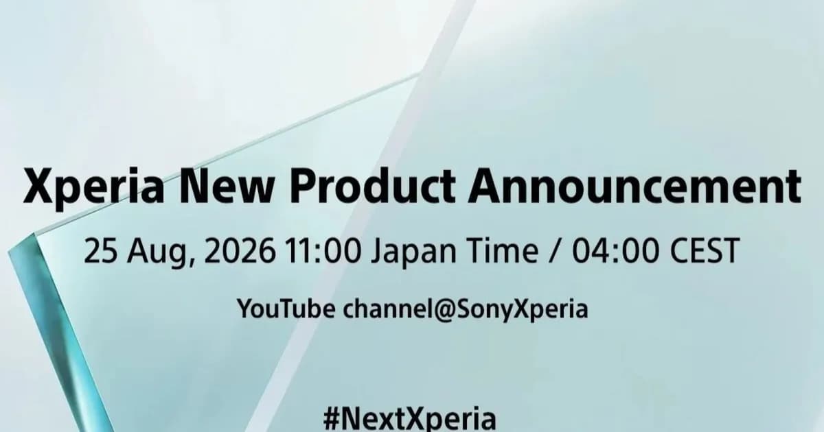 Ilustrasi Sony Xperia 10 VIII yang akan diluncurkan pada 24 Agustus dengan spesifikasi Snapdragon 6 Gen 3
