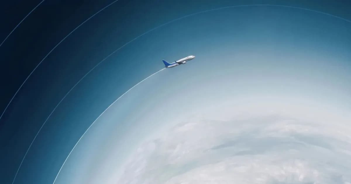 Operation Blue Skies proyek AI Google kurangi kontrail penerbangan