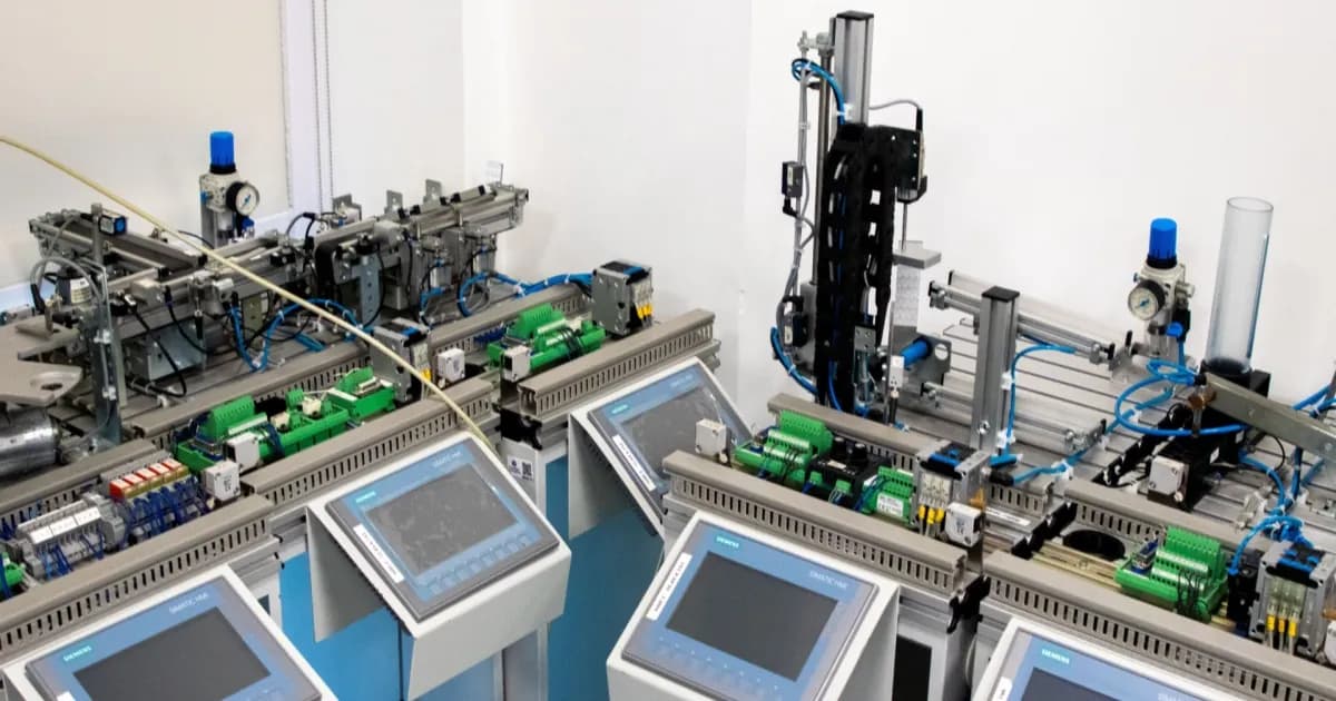 Ilustrasi sistem industri Siemens yang menjadi target serangan siber peretas Iran