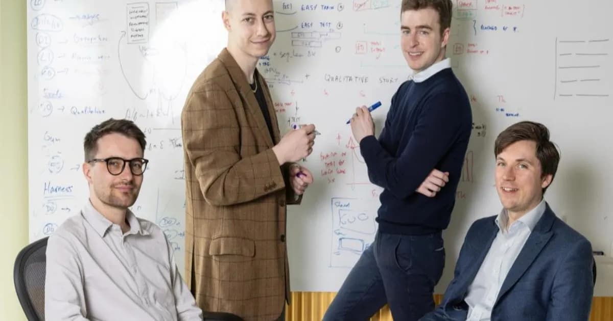 Para pendiri Inherent, startup AI asal London yang mengembangkan agen Faraday