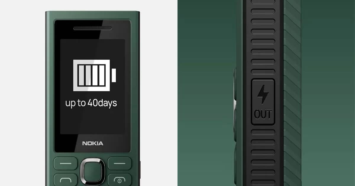 Nokia 300 Charge dengan baterai 3.700mAh dan fitur reverse charging 10W