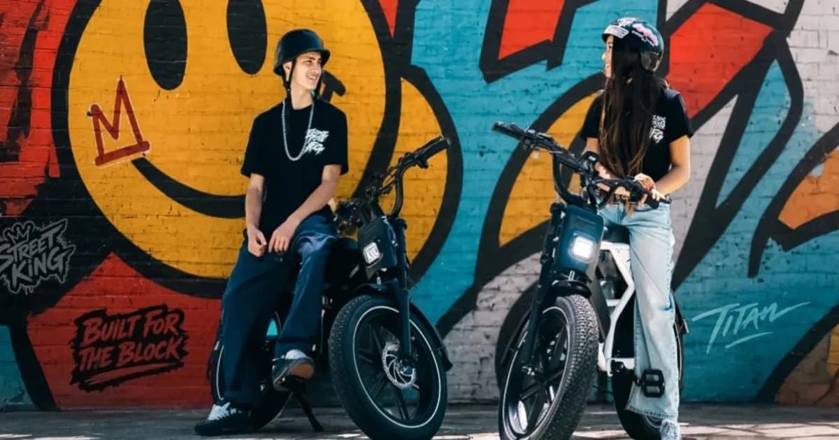 Heybike Titan e-bike moped dual battery dengan full suspension dan harga terjangkau