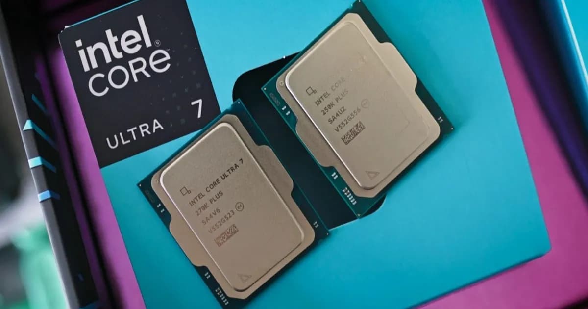 Intel Core Ultra 7 270K Plus dan 270K Plus dalam kemasan kotak