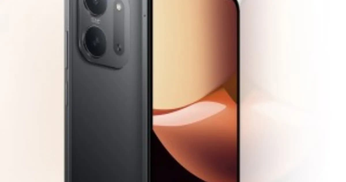 Redmi 17C 5G tampak depan dengan layar besar dan poni waterdrop