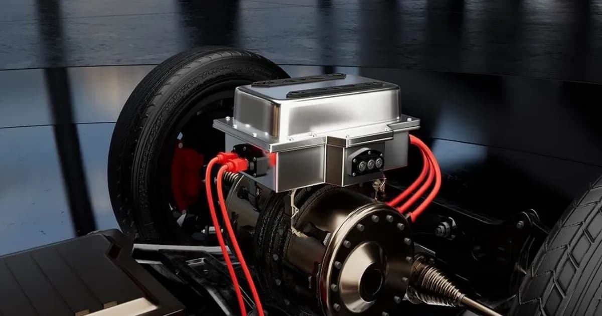 Sensor TMCS2100-Q1 Texas Instruments terpasang di traction inverter untuk efisiensi EV