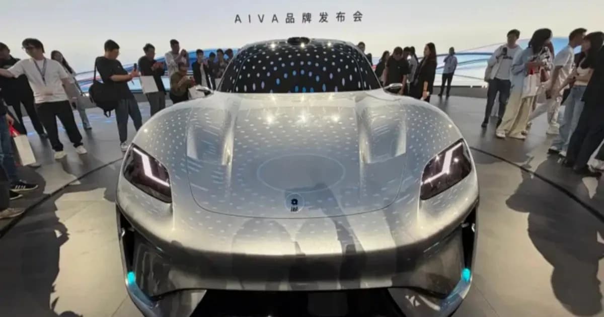 Mobil konsep Aiva Origin dari Chongqing Saidou Technology