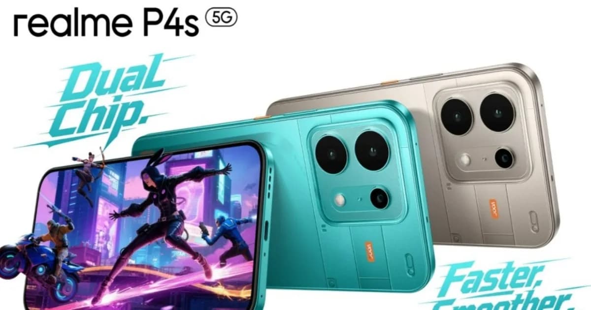 Realme P4s dengan layar 144Hz dan baterai 8.000 mAh