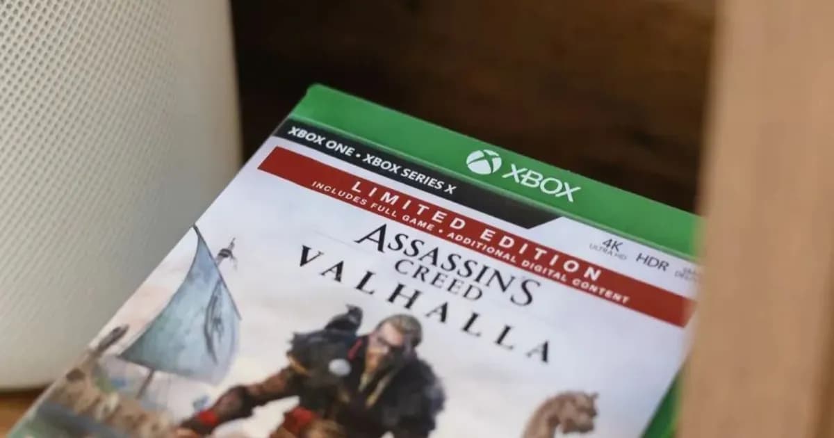 Ilustrasi koleksi game fisik Xbox yang dapat dikonversi menjadi salinan digital melalui fitur disc-to-digital