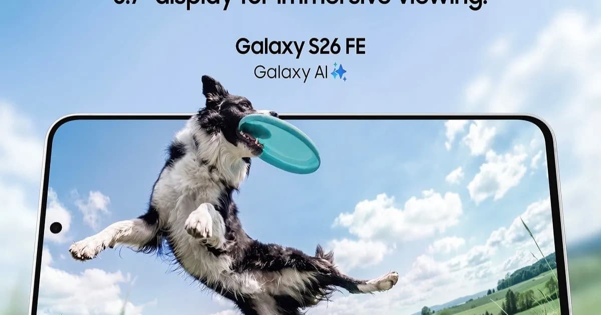 Samsung Galaxy S26 FE dengan layar OLED 6.7 inci 120Hz